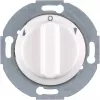 Hager WTE6161WG interruptor giratorio para persianas/estores unipolar blanco polar satinado