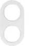 Hager WLD9200WG marco de cubierta 2 elementos R.Classic blanco polar termoplástico