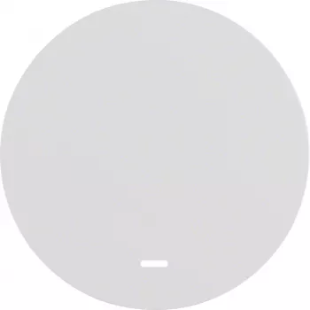 Hager WLW1331WG tecla basculante con lente transparente R.Classic blanco polar brillante