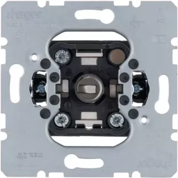 Hager WDE5101 Mecanismo pulsador con señal luminosa E10 borne de tornillo empotrable