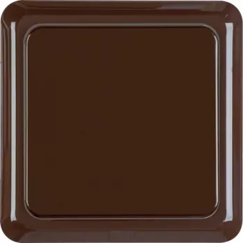 Hager WWG1111BR Toma SCHUKO con tapa abatible y marco WG UP IP44 marrón