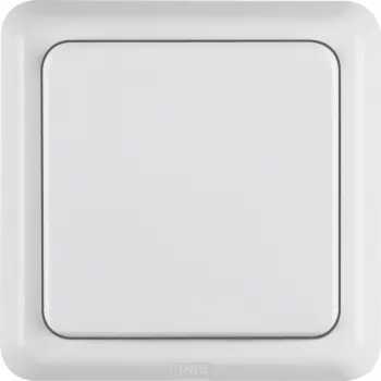 Hager WWG1111PW Toma SCHUKO con tapa abatible y marco WG UP IP44 blanco puro