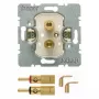 Hager WDF48001 Módulo toma de altavoz empotrable High End 1 módulo blanco polar