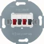 Hager WDF4800PW2 módulo de conexión de altavoces estéreo blanco polar mate módulo empotrado