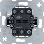 Hager WDE503808 Conmutador serie 2 elementos 2 contactos de conmutación bornes de entrada separados empotrable blanco