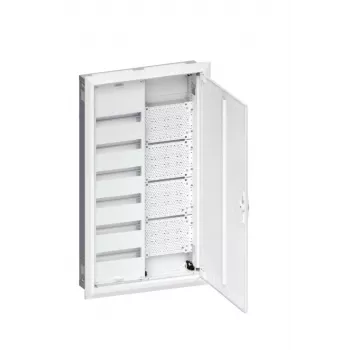 HAGER FWU62K1 Cuadro de distribución empotrable UP72PLE+Multimedia, IP30, clase de protección II, medidas de nicho 980x580x110 mm