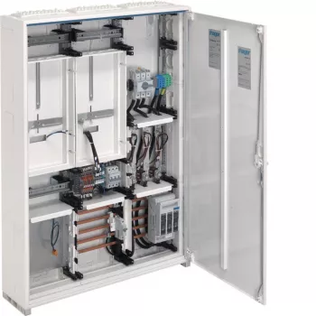 Hager FP73W11N armario de transformador y contador 1100x800x205 mm 2 campos de contador
