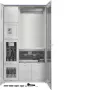Hager FP93W13N univers N Armario de medida para transformador, 200/250 A, IP44, clase de protección II