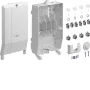 HAGER ZAN334C caja de acometida K3 250A IP54 RAL7035