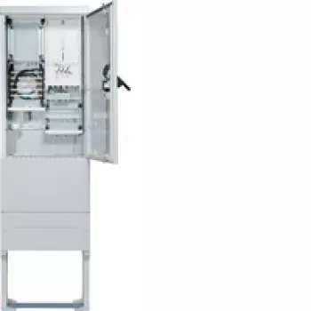 Hager ZAS205BD15A columna de conexión de contador 205 Base 1 metro 3 seccionadores de carga con fusibles NH 5 polos + espacio APZ