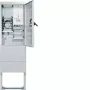 Hager ZAS205BD15A columna de conexión de contador 205 Base 1 metro 3 seccionadores de carga con fusibles NH 5 polos + espacio APZ