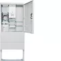 Hager ZAS207BD15A columna de conexión de contador 207 Base 1 metro 3 fusibles 5 polos + APZ