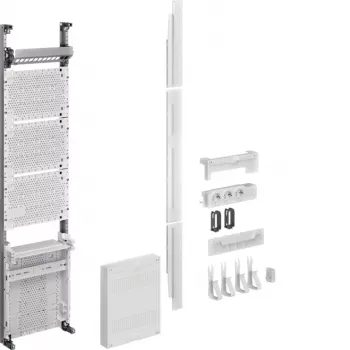 HAGER campo de distribución multimedia ZU37NW5APZ2 uni.Z H 1050mm 1 campo APZ