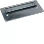 Hager FZ374 placa de montaje universal 750x250 mm, acero galvanizado