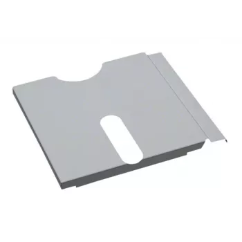 Hager FZ707 placa de montaje 13 módulos acero galvanizado