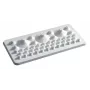 Hager FZ426 puerta de carcasa - blanca (RAL 9010) - 6 filas / 72 módulos - acero - IP30 - IK07 - sentido de apertura reversible - cerradura con llave