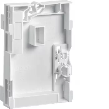 Hager placa ciega para dispositivos de montaje y contacto eHZ KU40XXE - placa ciega para BKE - universZ