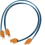 Hager KU9S40HE kit de montaje y conexión SPD con toma de tensión, 2 polos, 6 kV, para universZ
