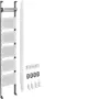 Hager UF51NW campo multimedia completo 1350mm 1 campo universZ blanco tráfico