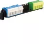 HAGER bloque de bornes PE/N 2 filas VZ462