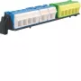 HAGER bloque de bornes PE/N 4 filas VZ464
