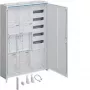 Hager ZB33ET225W1 armario universal 800x205x1100 mm superficie IP44 blanco tráfico RAL 9010 3 campos