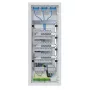 Hager VH60BV1 Volta distribuidor empotrable 5x12 PLE 60 módulos 3 circuitos RCD blanco