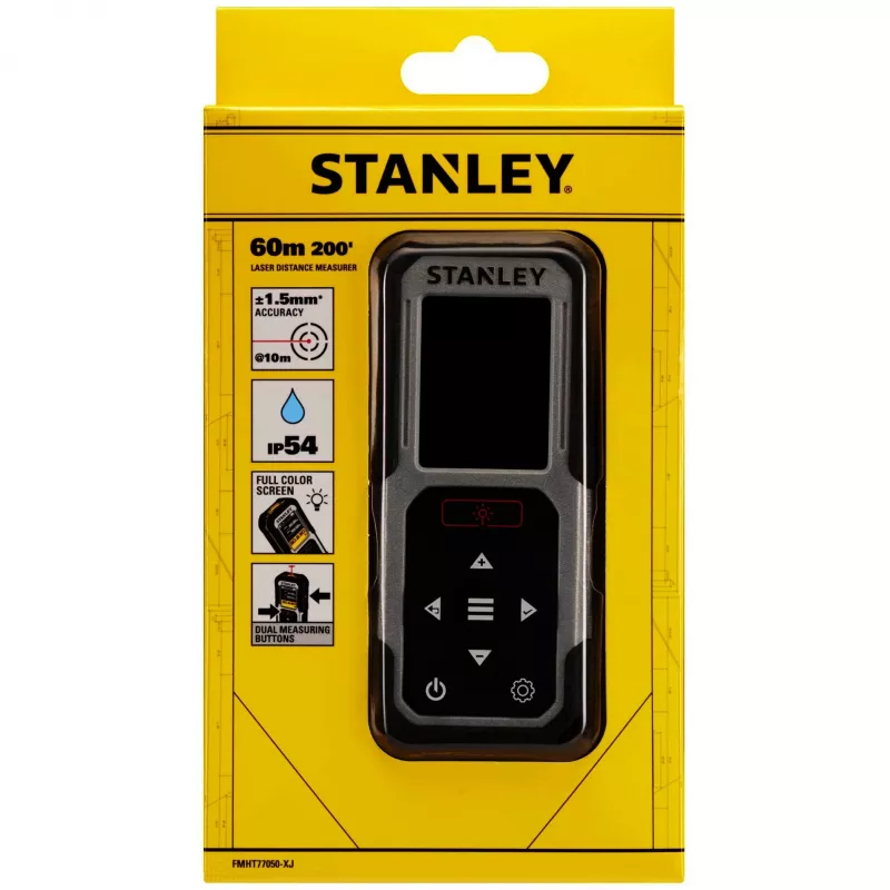 STANLEY FATMAX medidor láser de distancias 60 m STHT0-77050