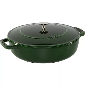 Staub Brasera Chistera 28 cm Basil Green