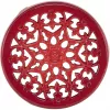 Staub Salvamanteles Redondo 23 cm Rojo Cereza