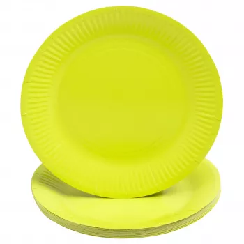 PROnappe 20 platos de cartón Ø 23 cm