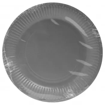 PROnappe 20 platos de cartón Ø 23,0 cm blanco