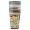 PROnappe 15 vasos de café desechables 200 ml - 1000 unidades