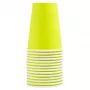 PROnappe 15 Vasos de cartón 200 ml, verde kiwi (89113I)