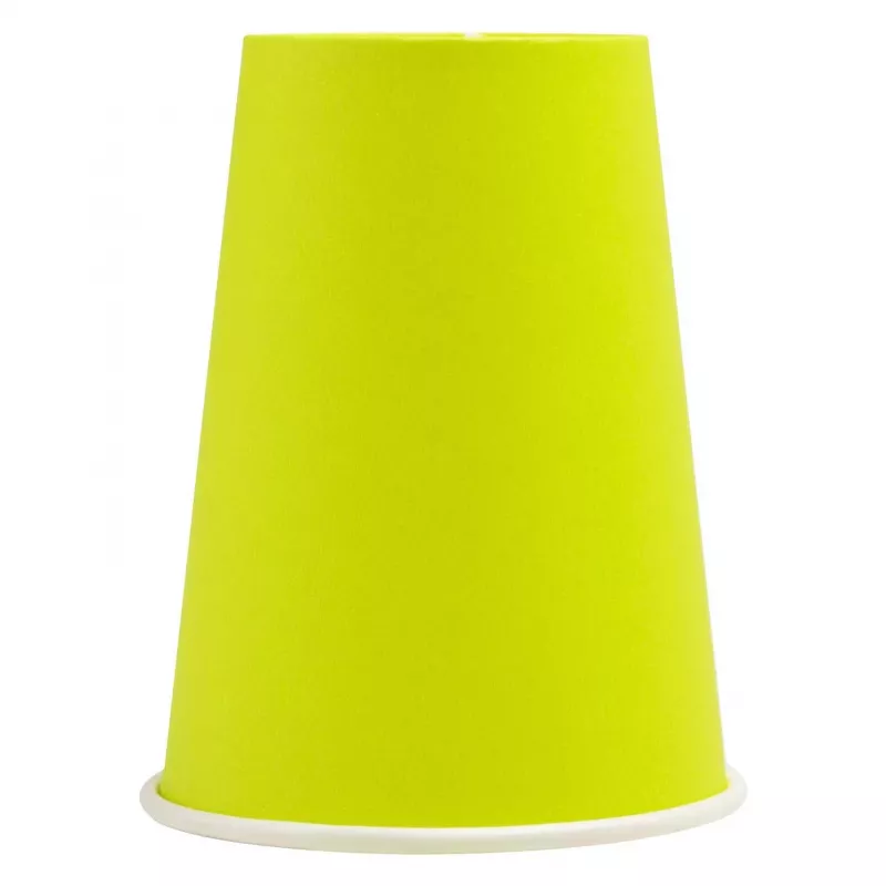 PROnappe 15 Vasos de cartón 200 ml, verde kiwi (89113I)