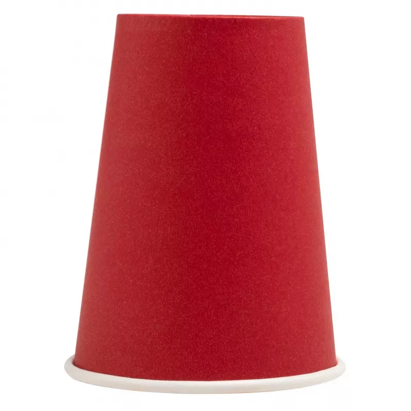 PROnappe 15 Vasos de cartón 200 ml, rojo (89115I)