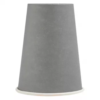 PROnappe 15 vasos de cartón 200 ml, gris (89118I)