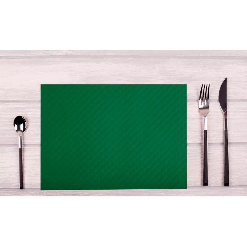 PROnappe 500 manteles individuales Tiss Lack verde 30,0 x 40,0 cm