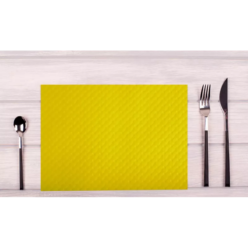 PROnappe 500 manteles individuales Tiss lacado amarillo 30,0 x 40,0 cm
