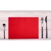 PROnappe mantel individual desechable 400 x 300 mm rojo gofrado papel ligeramente satinado 52 g/m²