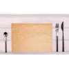 PROnappe 500 manteles individuales Tiss lacado natural 30,0 x 40,0 cm