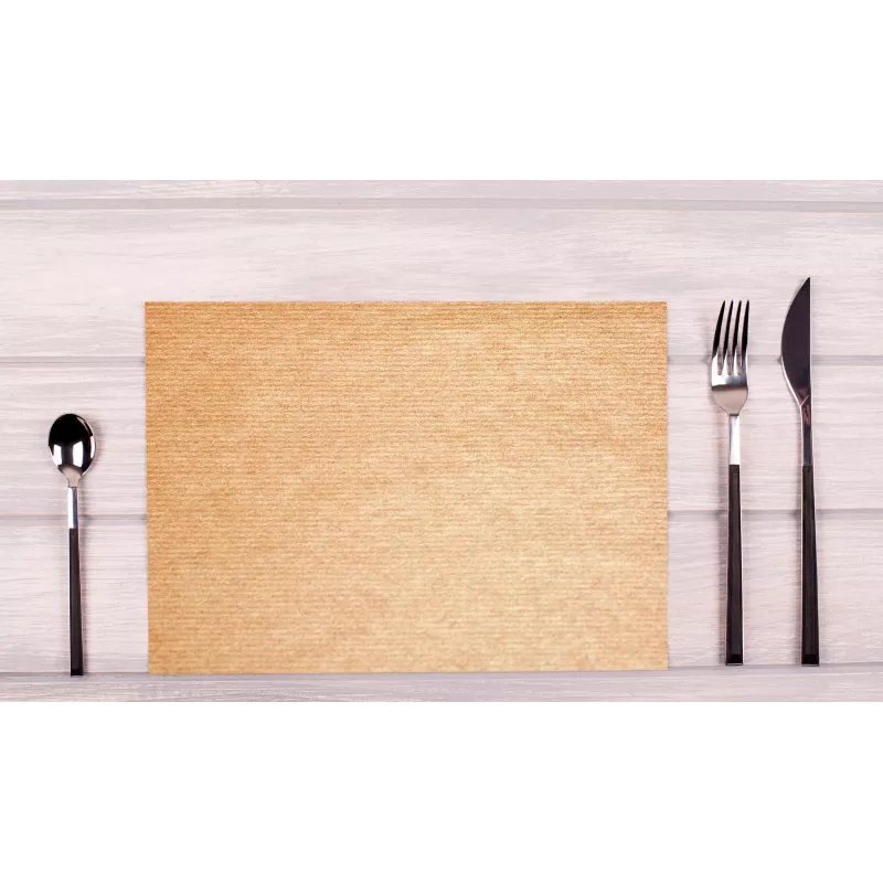 PROnappe 500 manteles individuales Tiss lacado natural 30,0 x 40,0 cm