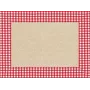 PROnappe 400 mantel individual Leinen Vichy multicolor 30,0 x 40,0 cm