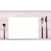 PROnappe mantel individual desechable Spunbond 400 x 300 mm blanco material PP Spunbond 50 g/m²