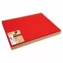 PROnappe mantel individual desechable Spunbond 400 x 300 mm rojo de material PP Spunbond 50 g/m²