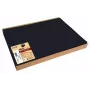 PROnappe mantel individual desechable Spunbond 400 x 300 mm negro material PP Spunbond 50 g/m²
