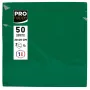 PROnappe servilletas de papel verde abeto 2 capas 20 x 20 cm 50 uds.