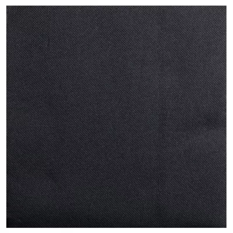 PROnappe servilletas de papel negras 2 capas 19,0 x 19,0 cm 40 uds.