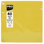 PROnappe servilletas de papel amarillas 2 capas 19,0 x 19,0 cm 40 uds.