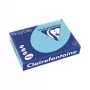 Papel para copias Clairefontaine Trophee Pastel A4 160 g/m², 250 hojas, azul alize